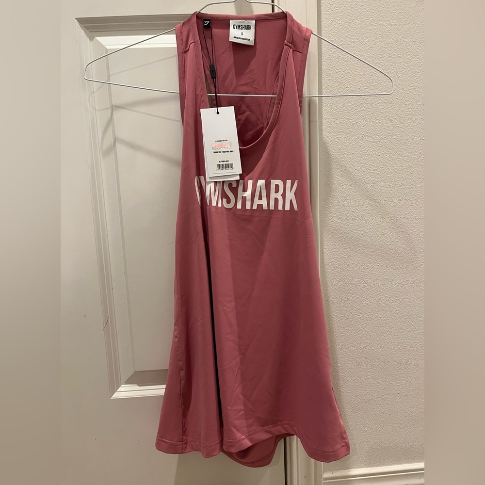 Gymshark training vest (dusty pink)